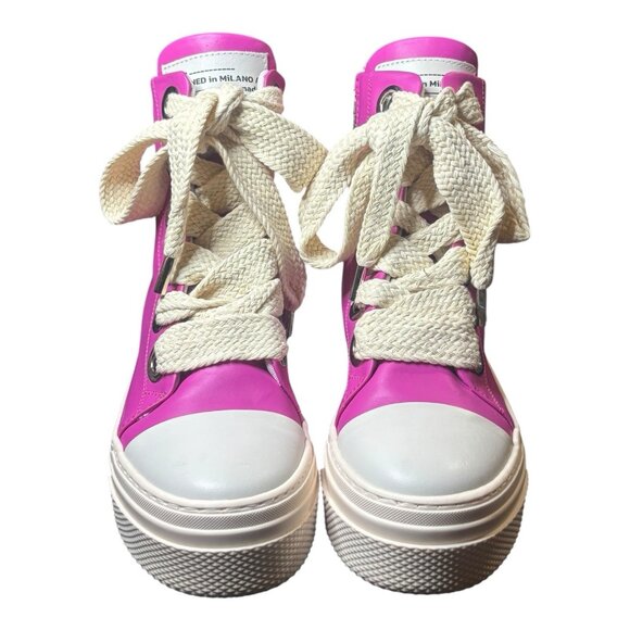 Cristianzerotre CRO3 Calipso 300 Platform Sneakers Fuchsia Pink Size 39 w/ Box - Picture 2 of 13